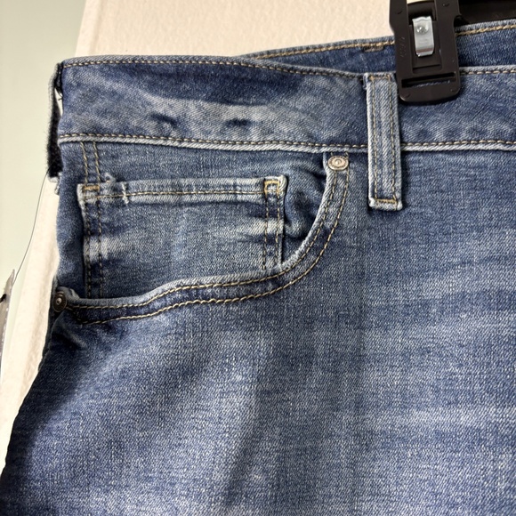 Silver Jeans Co. NWT Plus Size Girlfriend Mid Rise Skinny Jeans 24W Distressed - Picture 5 of 14